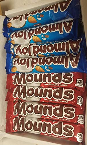 Miniatura 3 de Almond Joy and Mounds - Paquete variado de 24 barras (2 libras, 8.3 onzas)