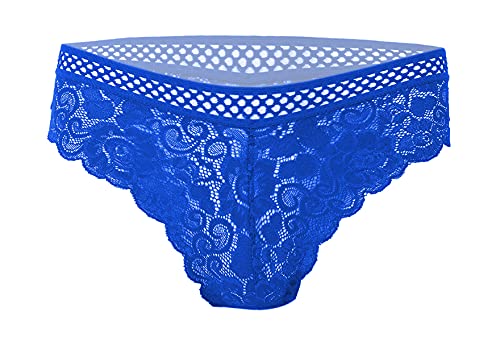 spiaty Women's Nylon & Lace Thong Panties (Pack of 1)-picture-33