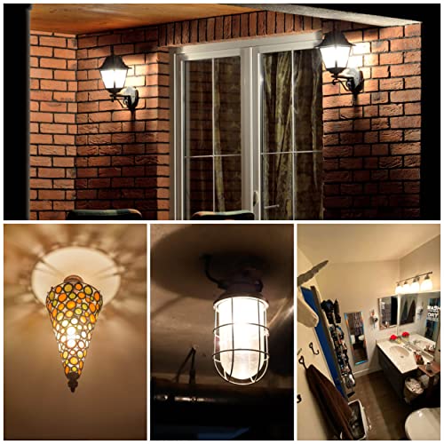 Alide E26 100 Watt Equivalent Led Candelabra Corn Bulbs,2700K Warm White,E26/E27 12W Led Light Bulbs 1200Lm For Ceil Fan Chandelier Pendant Lighting,Non-Dimmable,4 Pack #TOP2