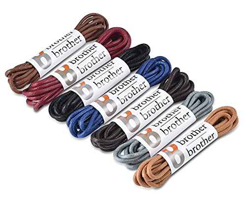 Image of BB BROTHER BROTHER (7 Pairs Colored Oxford Dress Shoe Laces | Shoe Strings