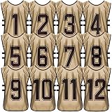 4Gambeta (G, L, 1-12) Premium Scrimmage Sport Training Vest - Soccer, Basketball, Football and Hocke