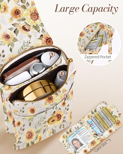 Bistup Small Crossbody Bags for Women Cross Body Purse Handbag Leather Cute Medium Cell Phone Bag Wallet Pouch3