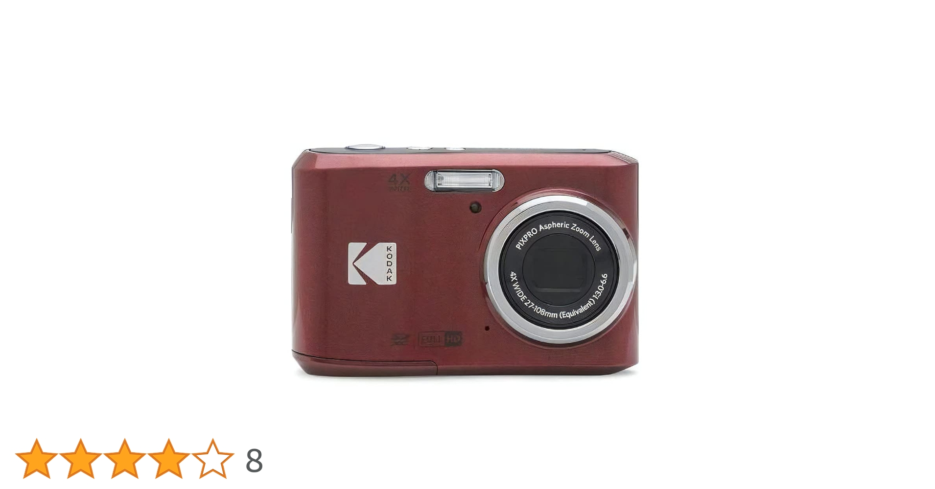 Amazon | Kodak コダック デジタルカメラ FZ45 単三電池式