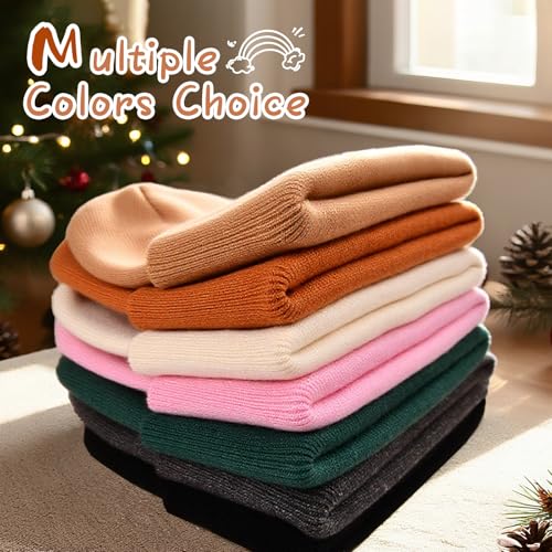 Rosoz Toddler Beanie Boys Girls Baby Knit Warm Beanies Kids Children Winter hat Caps3