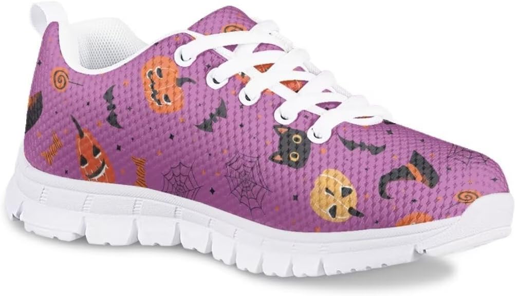 Pinupub Casual Lace Up Sneakers for Boys Girls Fashion Cute Athletic Running Tennis Sports Shoes