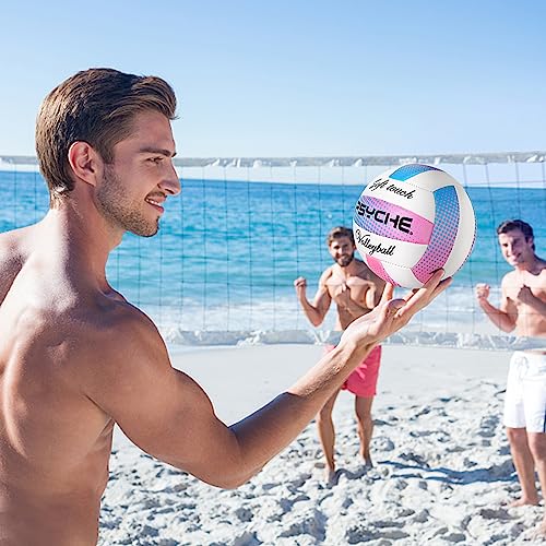Wisdom Leaves Volleyball,Soft Volleyball Ball for Indoor Outdoor Beach Park Games Play and Training (Official Size 5)