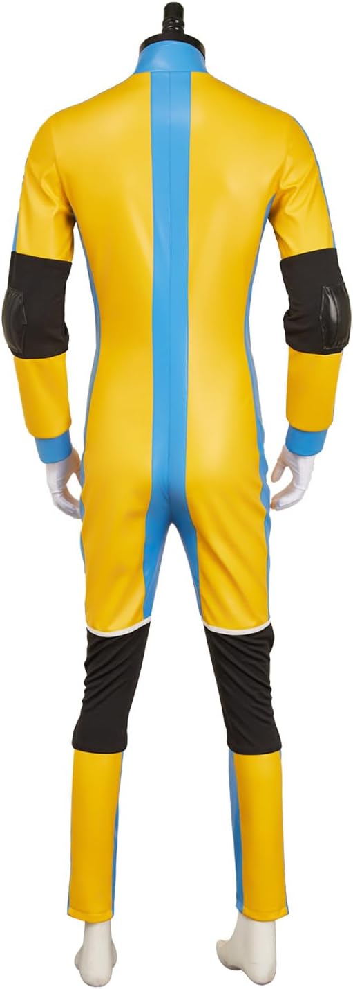 Dispatchs Waterboy Jumpsuit Costume Dispatchs Cosplay Waterboy Bodysuit Glasses Adults Mens Halloween Outfits