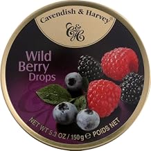 5.3oz Tin-Cavendish & Harvey Wild Berry Drops Pack of 2