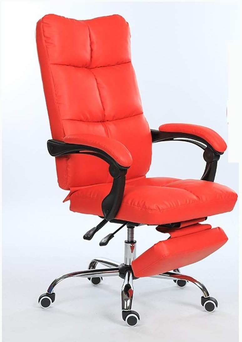Computer Gaming Desk Chair, Ergonomic High Back PU Leather