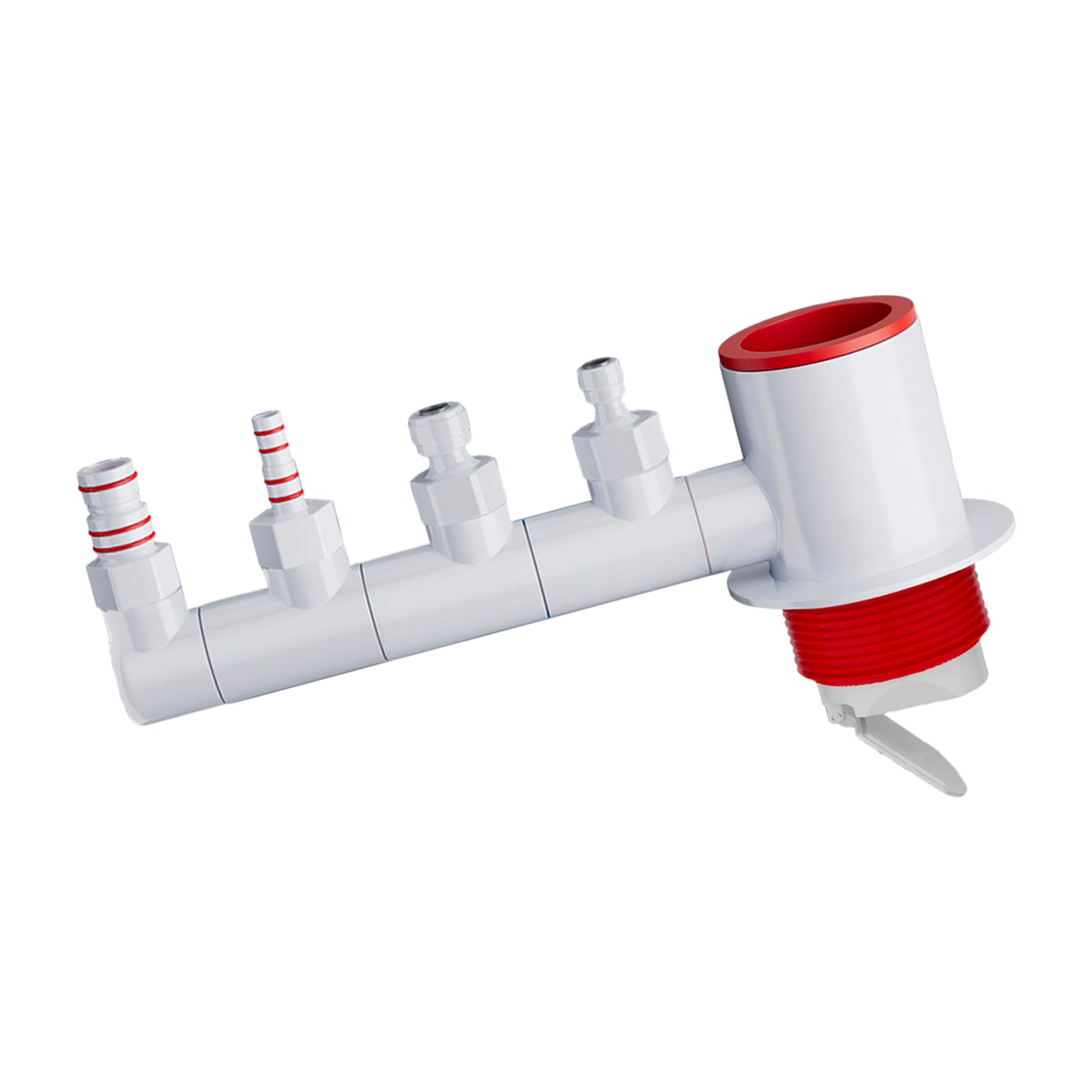 Kalttoy Three Way Not Plug ABS Drain Pipe Connector Multifunctional Drain Pipe Filter for Kitchen & Bathroom Drainages Not Defection