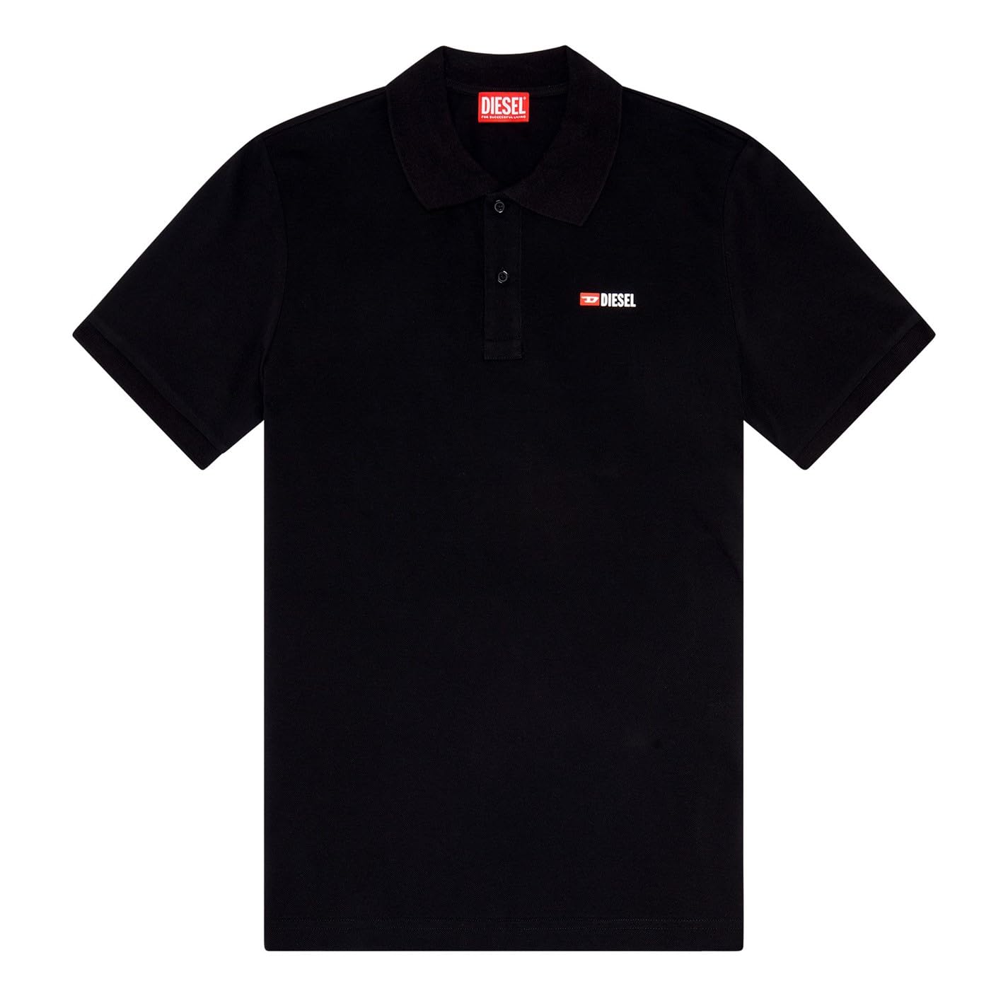 Diesel Men's Black Diesel_t-Smith-Div Polo_shirt__m