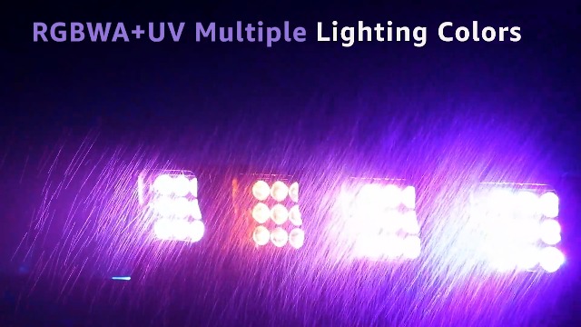 Amazon.com: Rechargeable Battery Powered Uplights Waterproof 9X18W