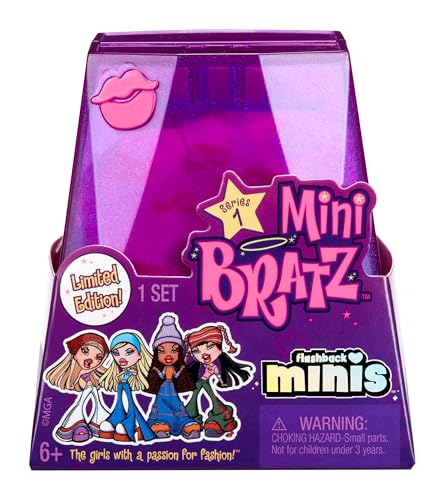 Bratz Minis - 2 Bratz Minis en cada pack, nostalgia Y2K miniatura 3