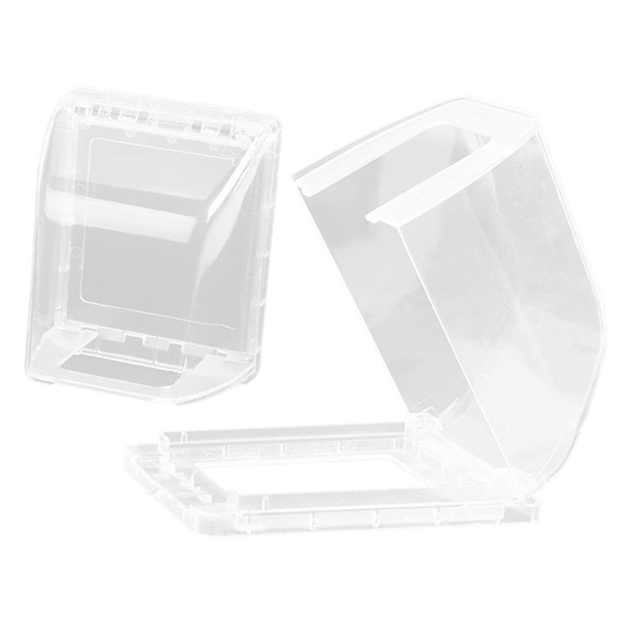 Hemobllo 3 ensembles Cache-Prise De Protection Pour Bébé Protection Pour Prise Électrique Cache-Prise Étanche Cache-Prise Murale Cache-Prise Électrique En Plastique 2 pièces * 3