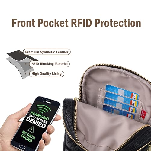 INICAT Anti Theft RFID Sling Purse