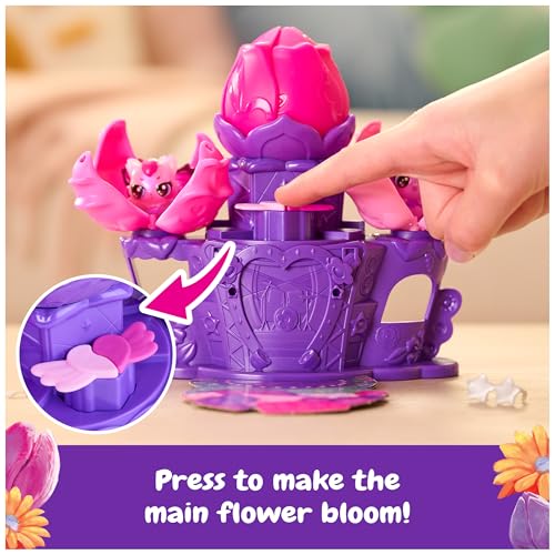 Image of Hatchimals Bloomables Flower Fest 3-Pack & Stage Playset, Ages 4+ | Bloom 3 Surprise Collectible Characters, Repeat Reveal, 9 Accessories, Imaginative Storytelling Play, Birthday Gifts for Kids