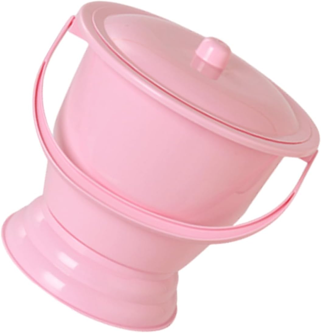 Multi-function Boys and Girls Urinal Potty Travel Pee Potty Lid Sturdy Plastic Chamber Pot for Toddlers Bedside