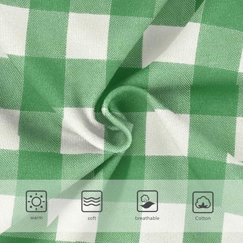 Green White Buffalo Checkered Plaid Toddler Girls's Underwear 2T 23008713