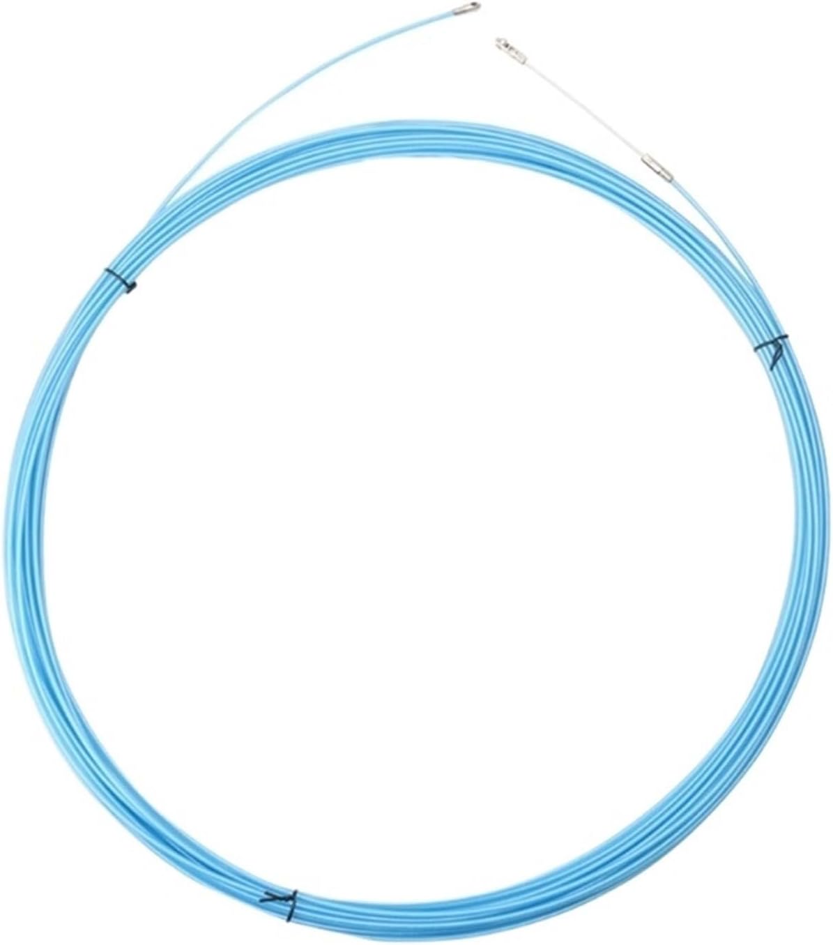 Resistant Cable Fish Tape Cable Wire Puller Device, Electrical Wire Cable Puller, 5/10/15/20/25/30m Construction Electrician Tools Outdoor Wire (Color : Sky Blue, Size : 30m)