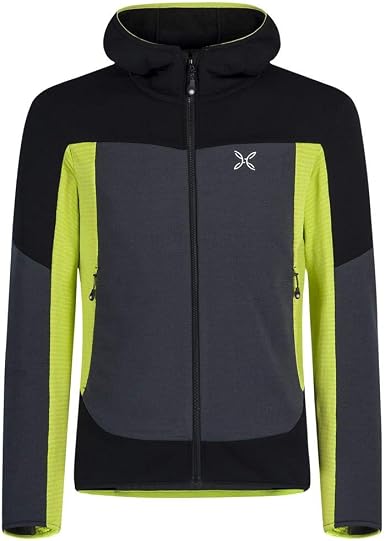 MONTURA Sky Plus Hoody Maglia Uomo MMAP95X 9347 Colore Piombo Verde Lime  Pile Maglia Tecnica Ideale per Trekking Sci Alpinismo attività Outdoor  Invernale XL : Amazon.it: Abbigliamento