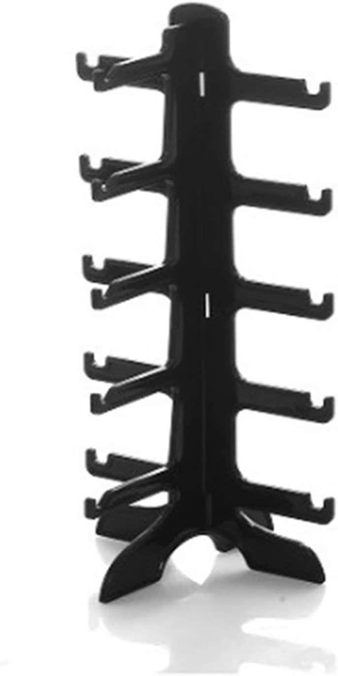 3/4/5/6 Layers Sunglasses Eyeglasses Display Stands Glasses Shelf Holder Frame Jewelry Sunglasses Shelf Organizer Storage Rack Sunglasses Display Stand (Color : 5 Layers) (Black 5 Layers)