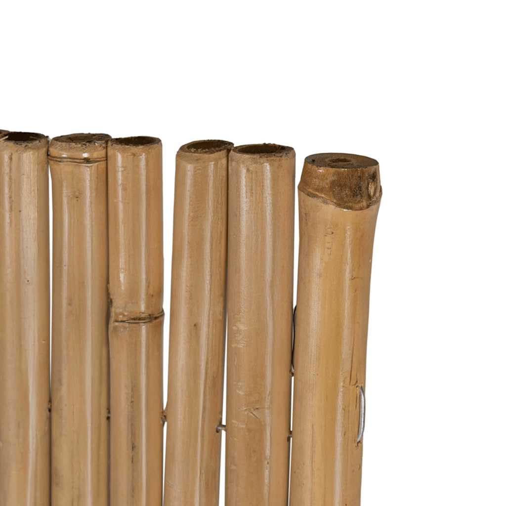 vidaXL Separé in Bambù 180x170 cm, Marrone, Schermo Flessibile per Interni ed Esterni, Barriera Privacy per Giardino o Terrazza
