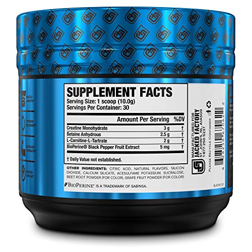 Growth Surge Post Workout Muscle Builder with Creatine, Betaine, L-Carnitine L-Tartrate - Daily Muscle Building & Recovery Supplement - 30 Servings, Black Cherry Flavor - Image 3