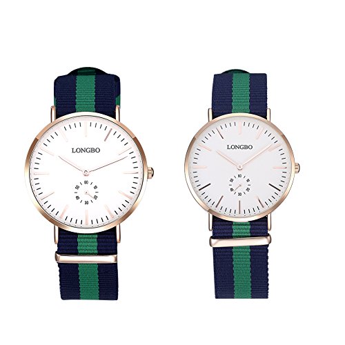 腕時計 クオーツ時計 ホワイト文字盤 30M防水 編みバンド ペアウォッチ レディース メンズ 学生腕時計 2サイズ3色選択