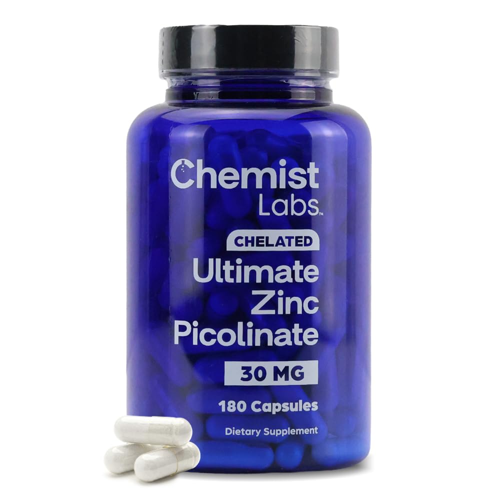 Zinc Picolinate | Fast-Absorbing Zinc Supplements | Immune & Skin Support