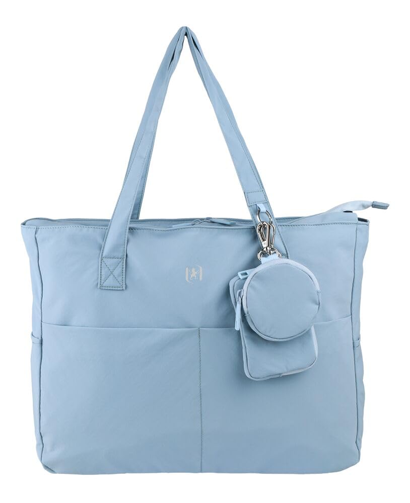 Oxford Endless, Bolso Tote de Hombro, 14L, Poliéster Reciclado PRET, Color Dusty Blue