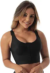 Sutiã Regata Pós-Cirúrgico Feminino – Alta Sustentação, Compressão e Conforto | Ideal para Mamoplastia, Mastectomia e Troca de Prótese – Desenvolvido por Fisioterapeuta