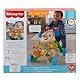 Fisher-Price Lachen und Lernen Lauflernhilfe für erste Schritte, Lauflernhilfe mit Lichtern und Geräuschen, Lernspielzeug für Babys + 6 Monate, spanische Version + Portugiesisch + Italienisch +