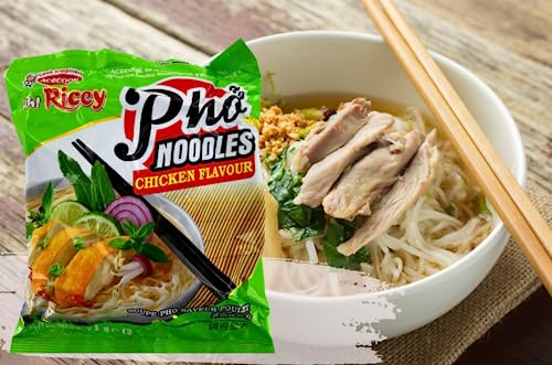 Acecook Oh! Ricey Instant Chicken Rice Noodles 24 Packs of 70 g