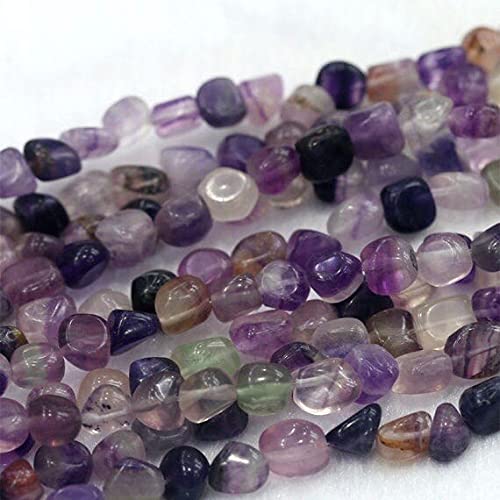 Fluorite violette naturelle perles en vrac irrégulières pour loisirs créatifs bijoux