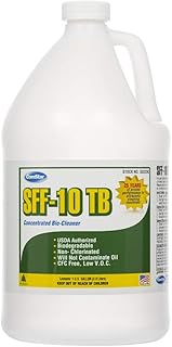 ComStar SFF-10 TB, Heavy-Duty, Exterior Body Cleaner & Iron Stain Remover for Trains, Buses, Removes Away All Oxidation & Rust Stains, Grease, Oil, Carbon, Deodorizes, Made in USA, 1 Gallon (55-226)