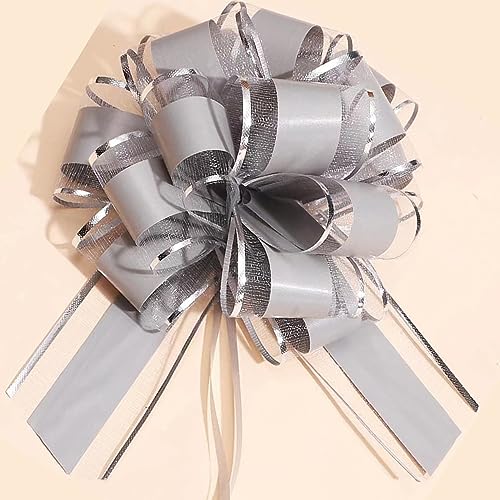 Lazos para envolver regalos de boda y aniversarios con elegante borde dorado