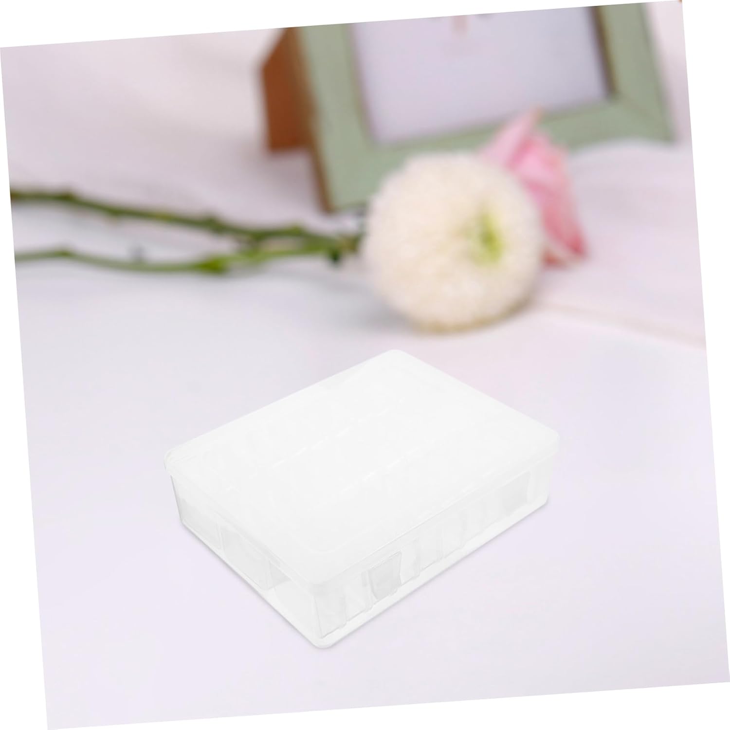 Space-saving Small Storage Box Compartment Plastic Organizer for Beads Jewelry Craft Supplies