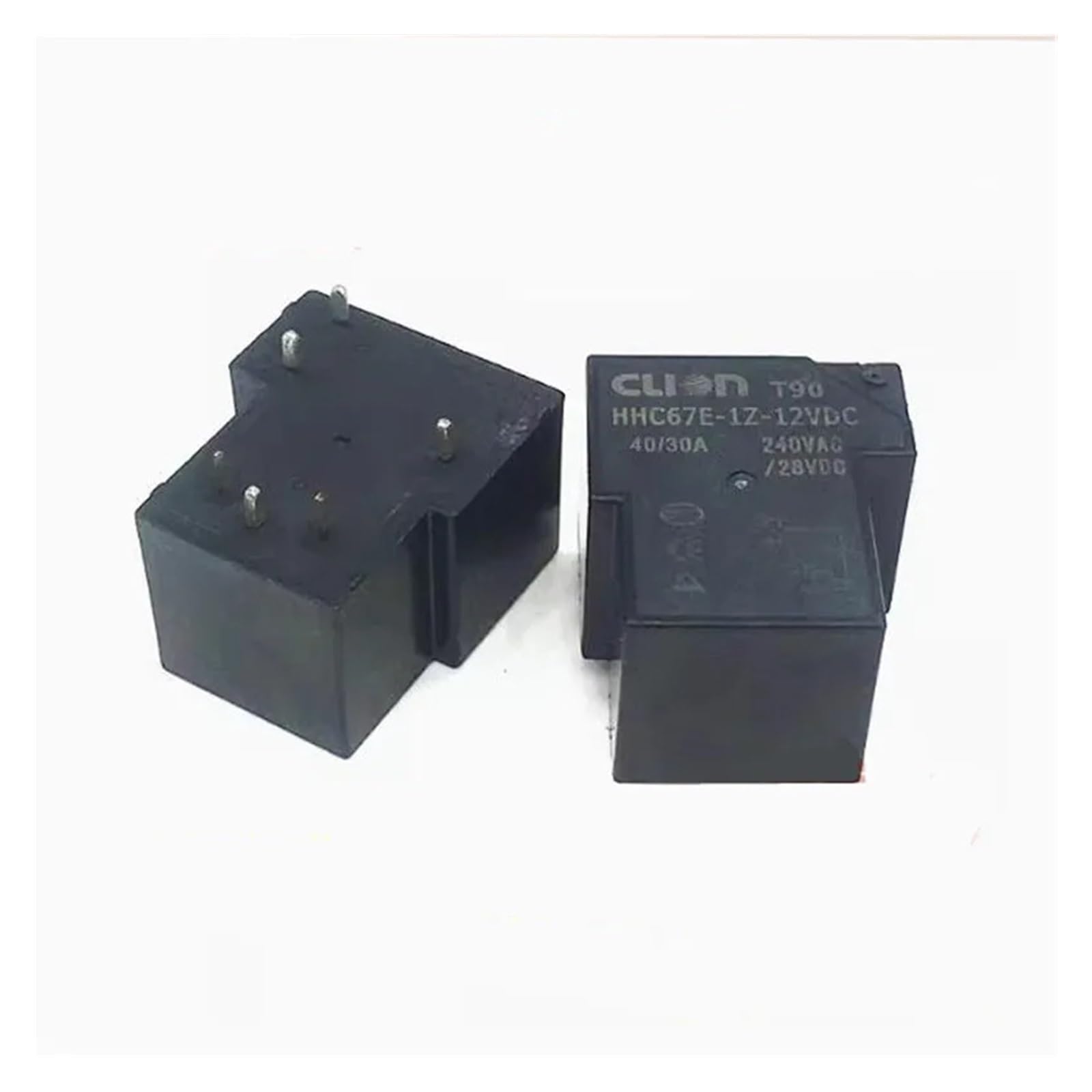 OSHZIKJII Relay HHC67E-1Z-12VDC 12V DCV12 12DCV 40A 6PIN(5PCS)