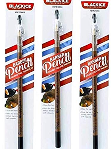 Black Ice Spray Barber Pencil (6PCS) (brown)