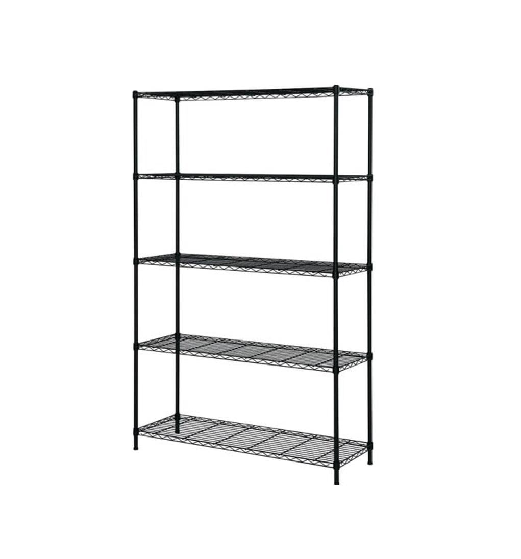 Amazon｜ニトリ(NITORI) スチールラック CUSTOM 幅115cm 4段 ブラック