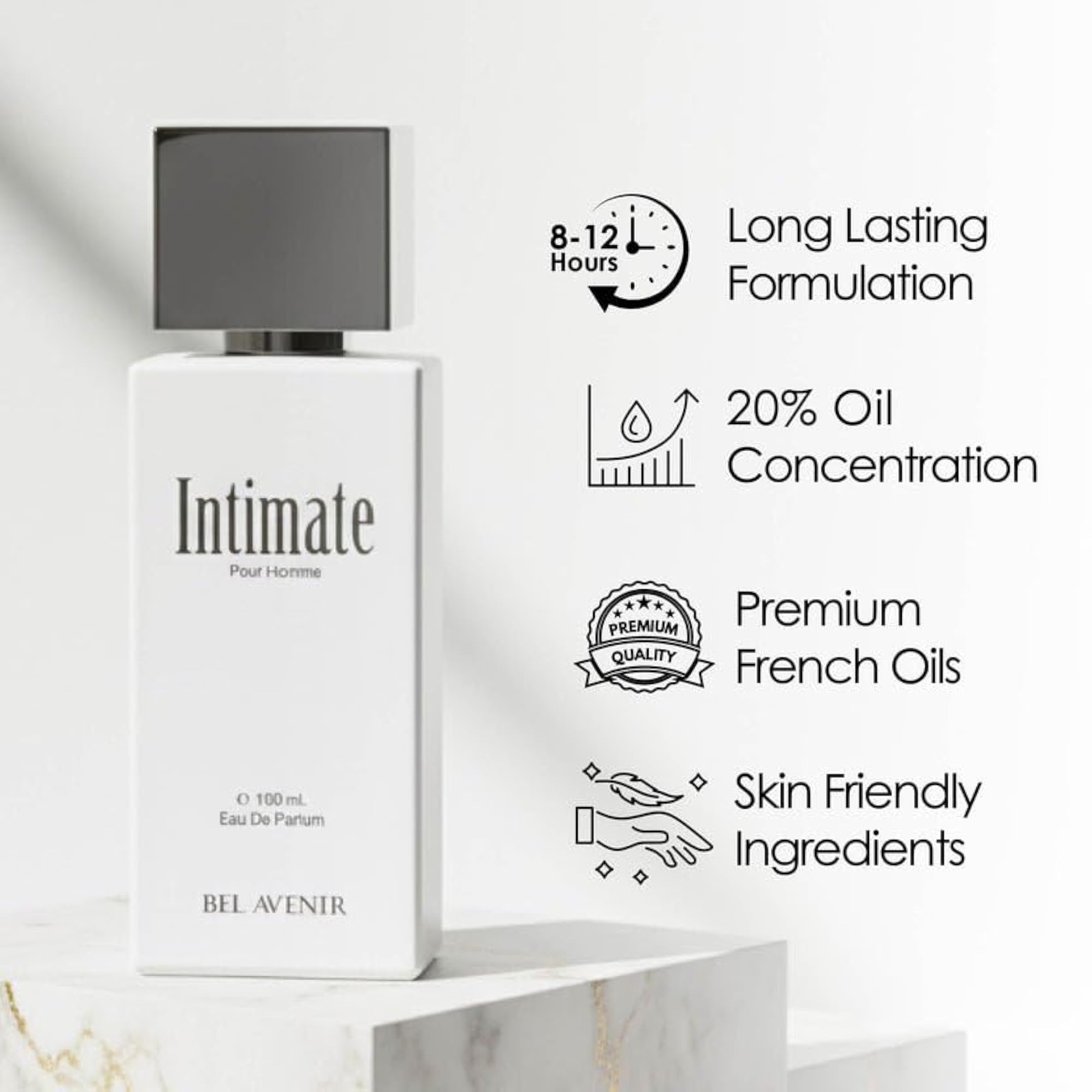 INTIMATE MEN Perfume, Luxury Long Lasting Fragrance