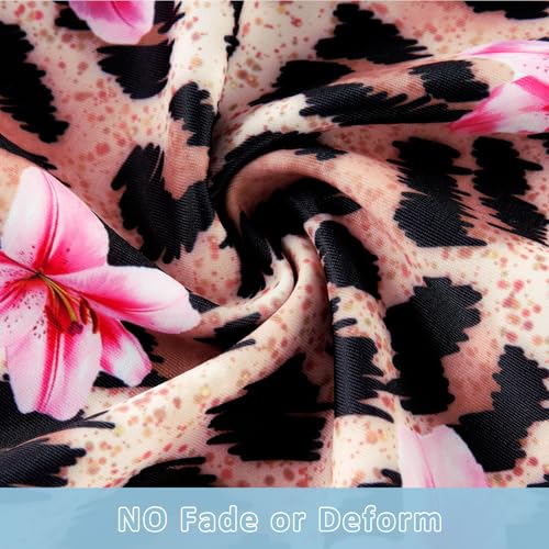 Image of TUONROAD Toddler Girls One Piece Swimsuit 2Pcs Bathing Suit Kids Swimwear with Short for 3-9