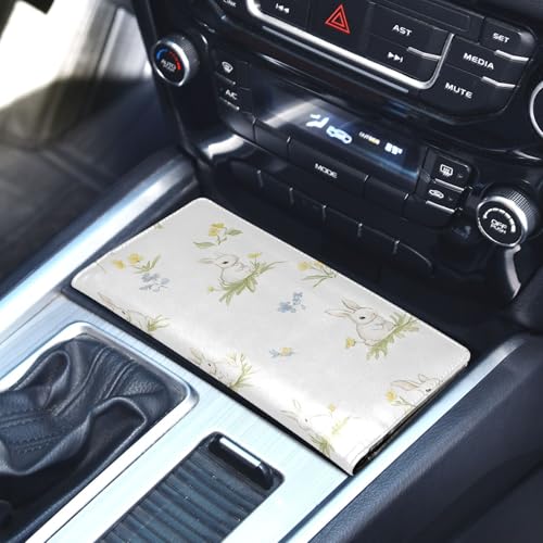 Organizador para auto Slim de cuero miniatura 5