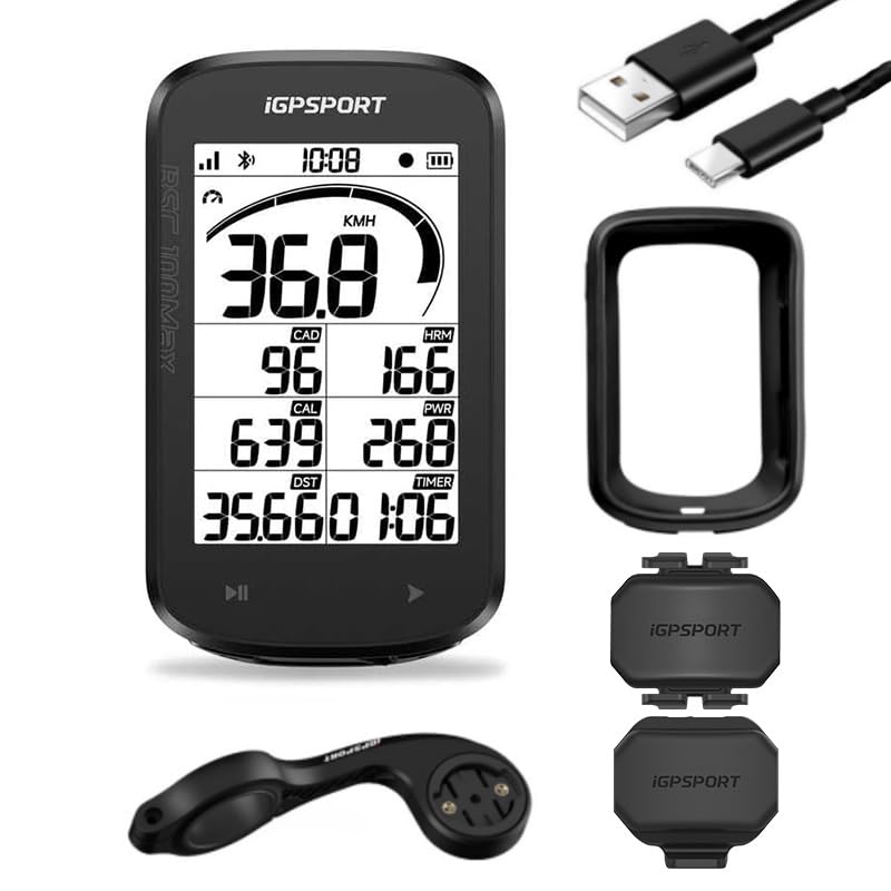 iGPSPORT BSC100MAX set Ciclocomputador Bicicleta GPS, Pantalla 3