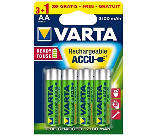 Varta Akku 56706101494 – Mod. r-6 2100 mAh Blister 4 CA