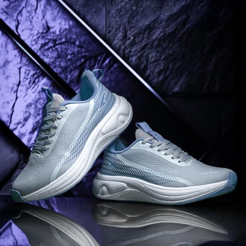 Image of ASIAN Hypercushion-06 Men's Running Shoes with Engineered Mesh Upper, EVA Bouncy Midsole & TPR Grip Outsole | Breathable, Lightweight & MS Dhoni's Fav Pick