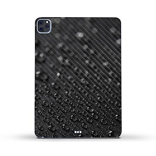 Image of MightySkins Carbon Fiber Skin Compatible with Apple iPad Pro 11 inch M2 4th Gen (2022) Full Wrap Kit - Dewdrop | Protective, Durable Textured Carbon Fiber Finish | Easy to Apply | Made in The USA