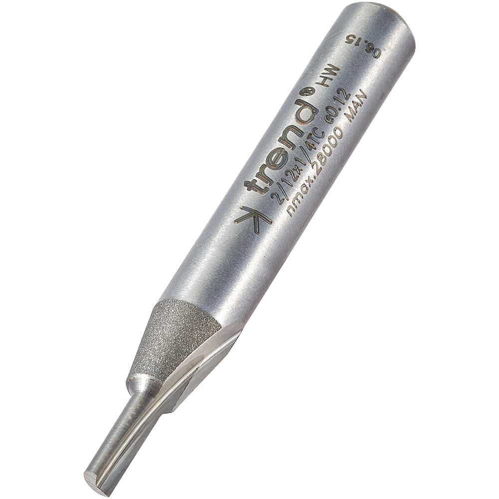 Trend Eccentric Single Flute Router Cutter 2.7mm 8mm 1/4"