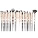 Produktbild HoSayLike 20 PCS Make Up Pinsel Set Kosmetikpinsel Stiftung Augenbraue Eyeliner Blush Kosmetik Concealer Pinsel Gesichtspinsel Eyeliner mit Elegantem Ausgangsgebrauch Brush Set