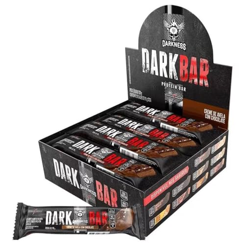 Dark Bar Caixa 8 unidades (720g), Creme de Avelã c/Chocolate, Darkness